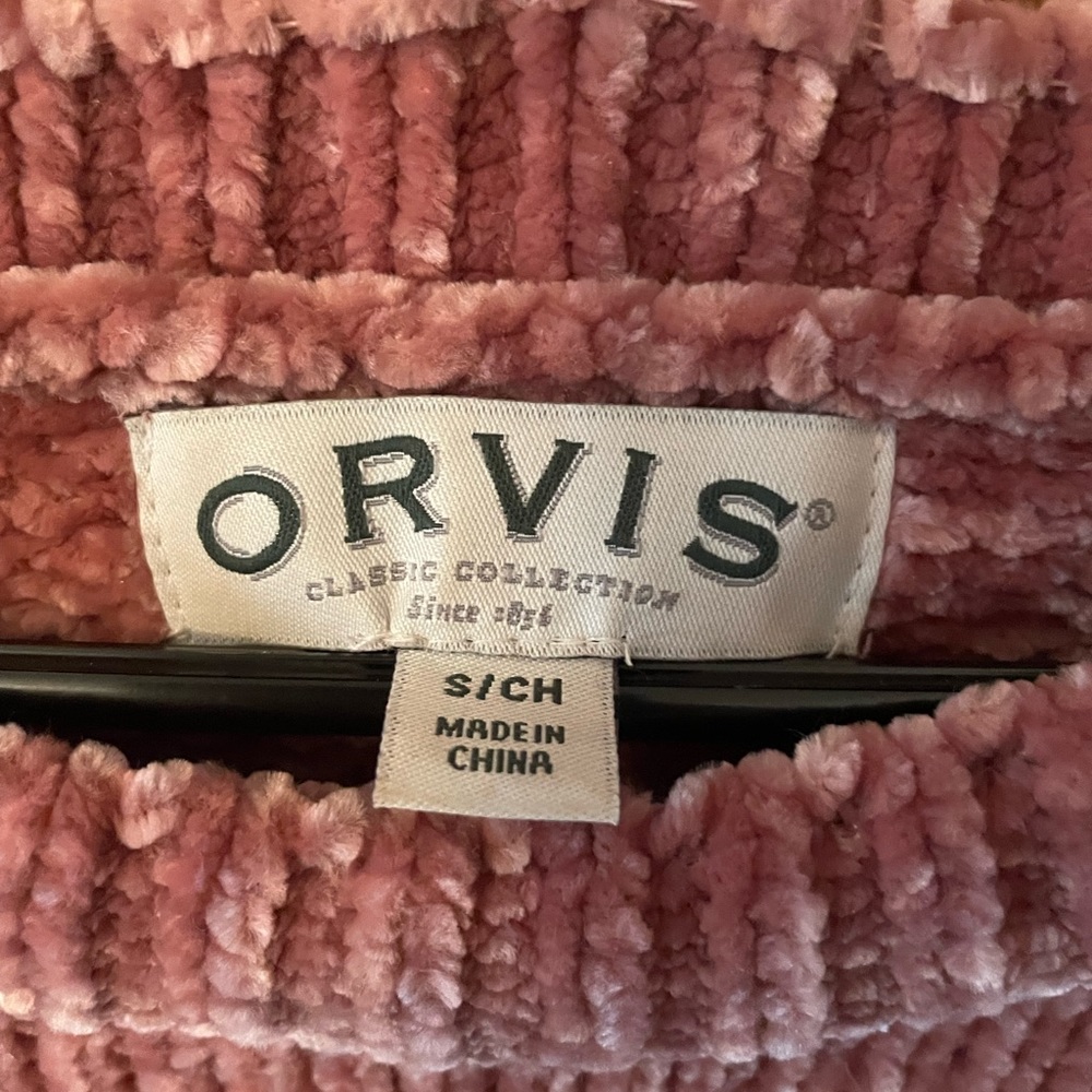 Orvis pink soft knit sweater - Picture 4 of 6